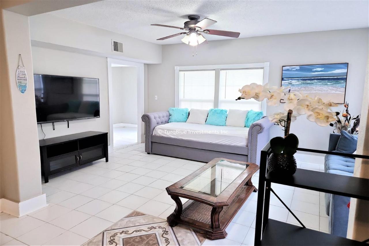 Casaazul-2605A-Couples Retreat By Beach & Pleasure Pier 1 Block Away- 2Bed 2Bath- 7 Minutes To Cruise Terminal Galveston Exteriör bild